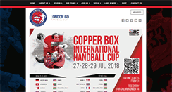 Desktop Screenshot of londongdhandball.co.uk